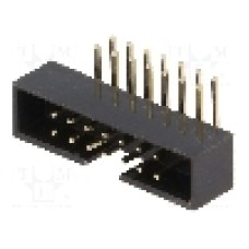 Conector IDC, 14 pini, pas pini 2mm, AMPHENOL - T823-114A1R100HEU Conector IDC, 14 pini, pas pini 2mm, AMPHENOL - T823-114A1R100HEU