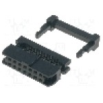 Conector IDC, 14 pini, pas pini 2mm, AMPHENOL - T826114A201CEU