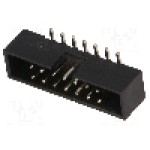 Conector IDC, 14 pini, pas pini 2mm, CONNFLY - DS1014-14MF1B Conector IDC, 14 pini, pas pini 2mm, CONNFLY - DS1014-14MF1B