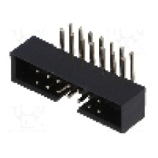 Conector IDC, 14 pini, pas pini 2mm, CONNFLY - DS1014-14RF1B Conector IDC, 14 pini, pas pini 2mm, CONNFLY - DS1014-14RF1B