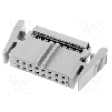 Conector IDC, 16 pini, pas pini 1.27mm, FISCHER ELEKTRONIK - VFL16G Conector IDC, 16 pini, pas pini 1.27mm, FISCHER ELEKTRONIK - VFL16G