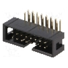Conector IDC, 16 pini, pas pini 2.54mm, ADAM TECH - BHR-16-HUA