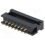 Conector IDC, 16 pini, pas pini 2.54mm, AMPHENOL - T8061600001NEU Conector IDC, 16 pini, pas pini 2.54mm, AMPHENOL - T8061600001NEU