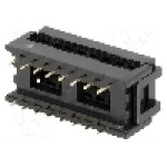 Conector IDC, 16 pini, pas pini 2.54mm, CONNFLY - DS1019-16NBSIA Conector IDC, 16 pini, pas pini 2.54mm, CONNFLY - DS1019-16NBSIA