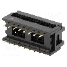 Conector IDC, 16 pini, pas pini 2.54mm, CONNFLY - DS1019-16NBSIA Conector IDC, 16 pini, pas pini 2.54mm, CONNFLY - DS1019-16NBSIA