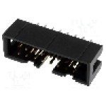 Conector IDC, 16 pini, pas pini 2.54mm, FISCHER ELEKTRONIK - ASLG16G Conector IDC, 16 pini, pas pini 2.54mm, FISCHER ELEKTRONIK - ASLG16G
