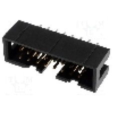 Conector IDC, 16 pini, pas pini 2.54mm, FISCHER ELEKTRONIK - ASLG16G Conector IDC, 16 pini, pas pini 2.54mm, FISCHER ELEKTRONIK - ASLG16G