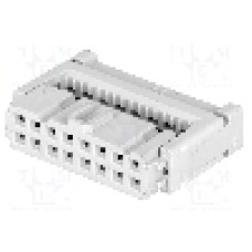 Conector IDC, 16 pini, pas pini 2.54mm, HARTING - 09185166813