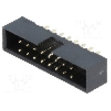 Conector IDC, 16 pini, pas pini 2mm, ADAM TECH - 2BHR-16-VUA