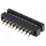 Conector IDC, 18 pini, pas pini 2mm, CONNFLY - DS1018-02-18B2 Conector IDC, 18 pini, pas pini 2mm, CONNFLY - DS1018-02-18B2