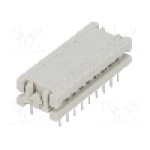 Conector IDC, 18 pini, pas pini {{Pas pini}}, CONEC - 220F10089X