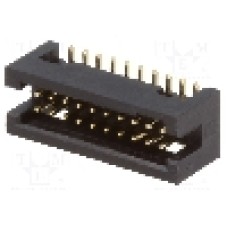 Conector IDC, 20 pini, pas pini 1.27mm, CONNFLY - DS1031-14-20S8B Conector IDC, 20 pini, pas pini 1.27mm, CONNFLY - DS1031-14-20S8B