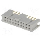 Conector IDC, 20 pini, pas pini 2.54mm, 3M, 8520-4500PL, T215752 Conector IDC, 20 pini, pas pini 2.54mm, 3M, 8520-4500PL, T215752