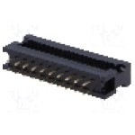 Conector IDC, 20 pini, pas pini 2.54mm, AMPHENOL - T8062000001NEU Conector IDC, 20 pini, pas pini 2.54mm, AMPHENOL - T8062000001NEU