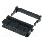 Conector IDC, 20 pini, pas pini 2.54mm, AMPHENOL - T812120A101CEU Conector IDC, 20 pini, pas pini 2.54mm, AMPHENOL - T812120A101CEU