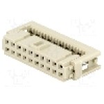 Conector IDC, 20 pini, pas pini 2.54mm, HARTING, 09185206803, T214658