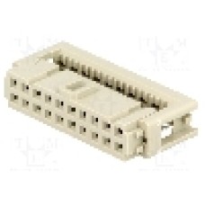 Conector IDC, 20 pini, pas pini 2.54mm, HARTING, 09185206803, T214658 Conector IDC, 20 pini, pas pini 2.54mm, HARTING, 09185206803, T214658