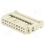 Conector IDC, 20 pini, pas pini 2.54mm, HARTING - 09185206813