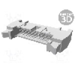 Conector IDC, 20 pini, pas pini 2.54mm, HARTING - 09185207914