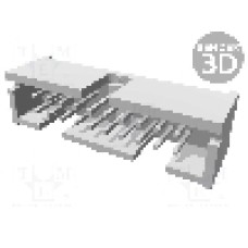 Conector IDC, 20 pini, pas pini 2.54mm, TE Connectivity - 103308-5