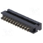 Conector IDC, 24 pini, pas pini 2.54mm, AMPHENOL - T8062400001NEU Conector IDC, 24 pini, pas pini 2.54mm, AMPHENOL - T8062400001NEU