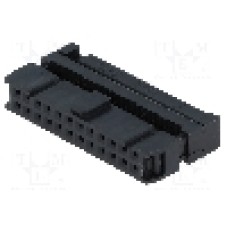 Conector IDC, 24 pini, pas pini 2.54mm, CONNFLY - DS1016-24MA2BB Conector IDC, 24 pini, pas pini 2.54mm, CONNFLY - DS1016-24MA2BB