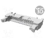 Conector IDC, 26 pini, pas pini 2.54mm, HARTING - 09185266904