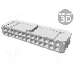 Conector IDC, 26 pini, pas pini 2.54mm, TE Connectivity - 1658622-6