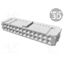 Conector IDC, 26 pini, pas pini 2.54mm, TE Connectivity - 1658622-6 Conector IDC, 26 pini, pas pini 2.54mm, TE Connectivity - 1658622-6