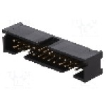 Conector IDC, 26 pini, pas pini 2.54mm, TE Connectivity - 5103308-6 Conector IDC, 26 pini, pas pini 2.54mm, TE Connectivity - 5103308-6
