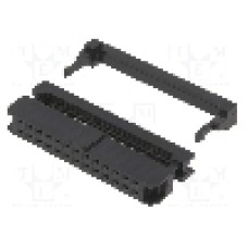 Conector IDC, 26 pini, pas pini 2mm, CONNFLY - DS1017-26MA2 Conector IDC, 26 pini, pas pini 2mm, CONNFLY - DS1017-26MA2
