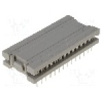 Conector IDC, 28 pini, pas pini {{Pas pini}}, CONEC - 220F10129X