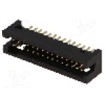 Conector IDC, 30 pini, pas pini 1.27mm, CONNFLY - DS1031-15-30V8B