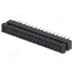 Conector IDC, 30 pini, pas pini 2mm, CONNFLY - DS1018-02-30B2 Conector IDC, 30 pini, pas pini 2mm, CONNFLY - DS1018-02-30B2
