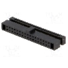 Conector IDC, 34 pini, pas pini 1.27mm, CONNFLY - DS1017-01-34NA8 Conector IDC, 34 pini, pas pini 1.27mm, CONNFLY - DS1017-01-34NA8
