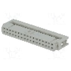 Conector IDC, 34 pini, pas pini 2.54mm, HARTING - 09185346803 Conector IDC, 34 pini, pas pini 2.54mm, HARTING - 09185346803