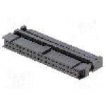 Conector IDC, 40 pini, pas pini 2.54mm, AMPHENOL - T812140A101CEU Conector IDC, 40 pini, pas pini 2.54mm, AMPHENOL - T812140A101CEU