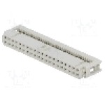 Conector IDC, 40 pini, pas pini 2.54mm, HARTING - 09185406803 Conector IDC, 40 pini, pas pini 2.54mm, HARTING - 09185406803