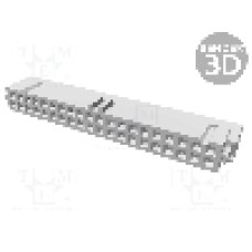 Conector IDC, 40 pini, pas pini 2.54mm, TE Connectivity - 4-215911-0