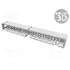 Conector IDC, 50 pini, pas pini 2.54mm, HARTING - 09185506324 Conector IDC, 50 pini, pas pini 2.54mm, HARTING - 09185506324