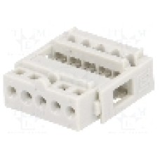 Conector IDC, 5 pini, pas pini 2.54mm, TOMIC - N1605 Conector IDC, 5 pini, pas pini 2.54mm, TOMIC - N1605
