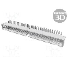 Conector IDC, 64 pini, pas pini 2.54mm, HARTING - 09185646323 Conector IDC, 64 pini, pas pini 2.54mm, HARTING - 09185646323