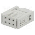 Conector IDC, 6 pini, pas pini 2.54mm, AMPHENOL - 71600-006LF Conector IDC, 6 pini, pas pini 2.54mm, AMPHENOL - 71600-006LF