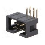 Conector IDC, 6 pini, pas pini 2.54mm, AMPHENOL - T821106A1R100CEU Conector IDC, 6 pini, pas pini 2.54mm, AMPHENOL - T821106A1R100CEU