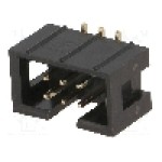 Conector IDC, 6 pini, pas pini 2.54mm, AMPHENOL - T821M106A1S100CEUB Conector IDC, 6 pini, pas pini 2.54mm, AMPHENOL - T821M106A1S100CEUB
