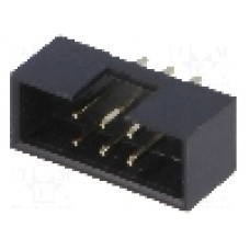 Conector IDC, 6 pini, pas pini 2mm, AMPHENOL - T823-106A1S100HEU Conector IDC, 6 pini, pas pini 2mm, AMPHENOL - T823-106A1S100HEU