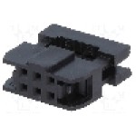 Conector IDC, 6 pini, pas pini 2mm, AMPHENOL - T826106A101CEU Conector IDC, 6 pini, pas pini 2mm, AMPHENOL - T826106A101CEU