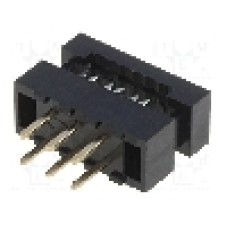 Conector IDC, 6 pini, pas pini 2mm, CONNFLY - DS1018-02-06B2 Conector IDC, 6 pini, pas pini 2mm, CONNFLY - DS1018-02-06B2