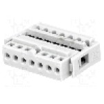 Conector IDC, 7 pini, pas pini 2.54mm, TOMIC - N1607 Conector IDC, 7 pini, pas pini 2.54mm, TOMIC - N1607