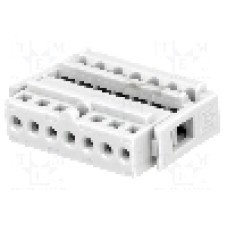 Conector IDC, 7 pini, pas pini 2.54mm, TOMIC - N1607 Conector IDC, 7 pini, pas pini 2.54mm, TOMIC - N1607